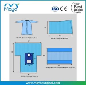 Quality Drape Supplier Surgical Cystoscopy Pack With Gown wholesale