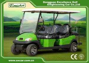 Quality 6 Passenger Electric Golf Carts , 48V Trojan Battery Golf Buggy Car wholesale