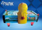 Four Side Fiberglass material Table Tennis Hockey Table with cute chicken head