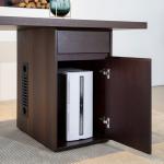OEM Hotel Bedroom Furniture Office Home Acrylic Legs Computer Desk With Chair