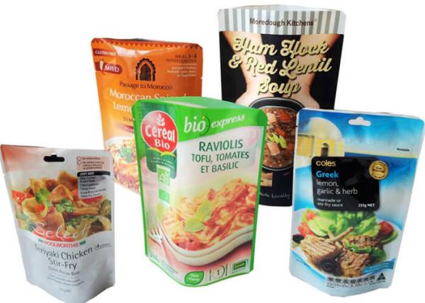 Side Gusseted Resealable Food Packaging Foil Coffee Bags With Valve Matte