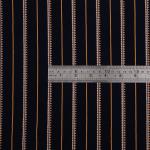 32S Cotton T Shirt Fabric Tightly Woven 180g Yarn Dyed Stripe Material