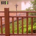 Outdoor Garden Flooring Stair Bridge Deck Porch Bamboo Baluster Railing Handrail