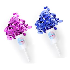 Quality Color Paper Push Pop Confetti Poppers For Wedding wholesale