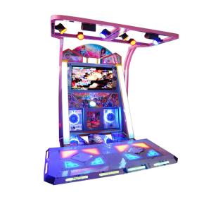 Quality 55 Inch Music Dancing Redemption Game Machine Iron Box Material wholesale