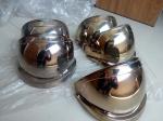 Helmet Visors Vacuum Metalizing Machine , Horizontal Metallizing Coating Plant