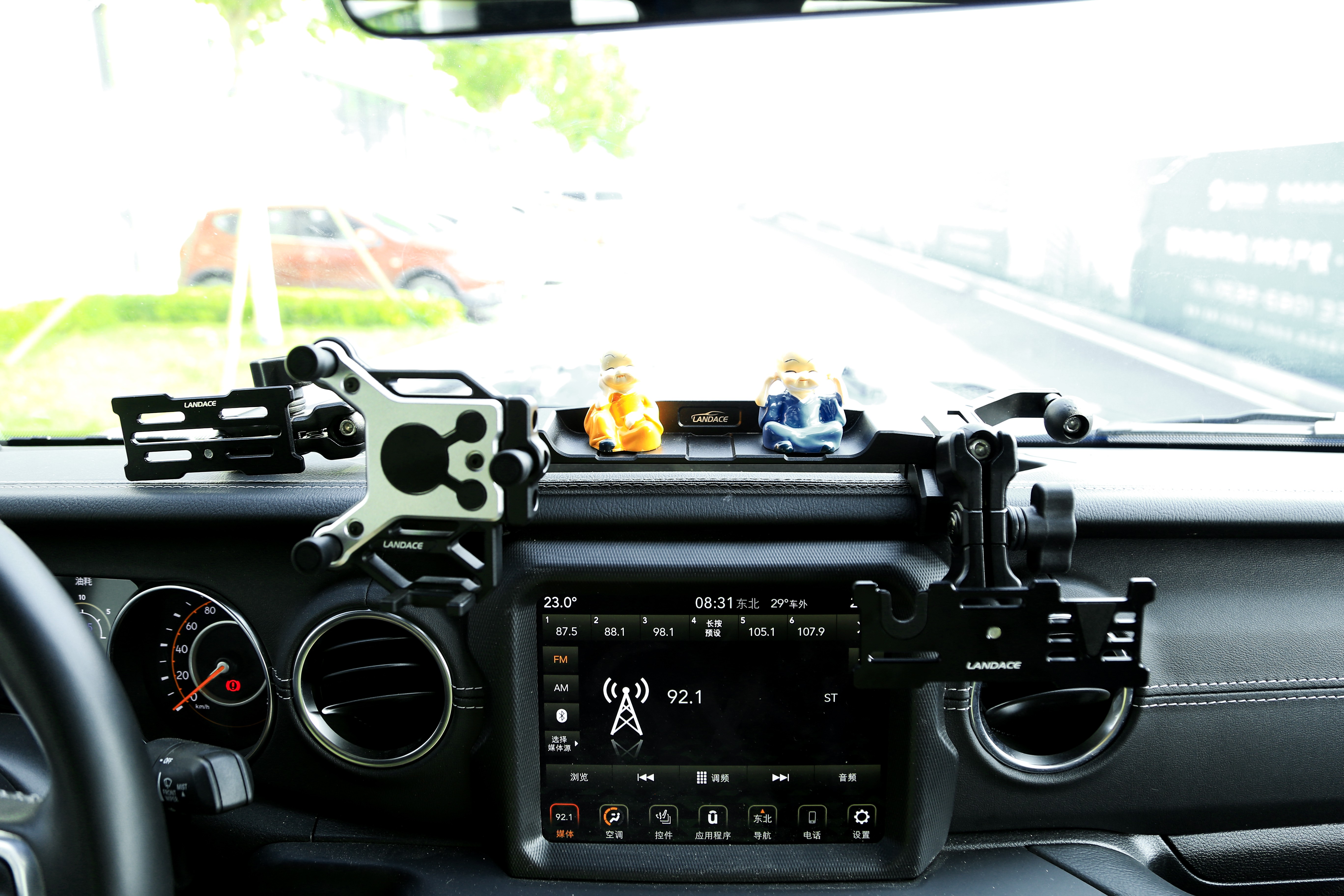 OEM Car Mobile Phone Holder Bracket Aluminum Alloy For JEEP