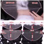 13x4 Lace Frontal Closure Ear To Ear Free Part lace Closure Brazilian Loose Wave