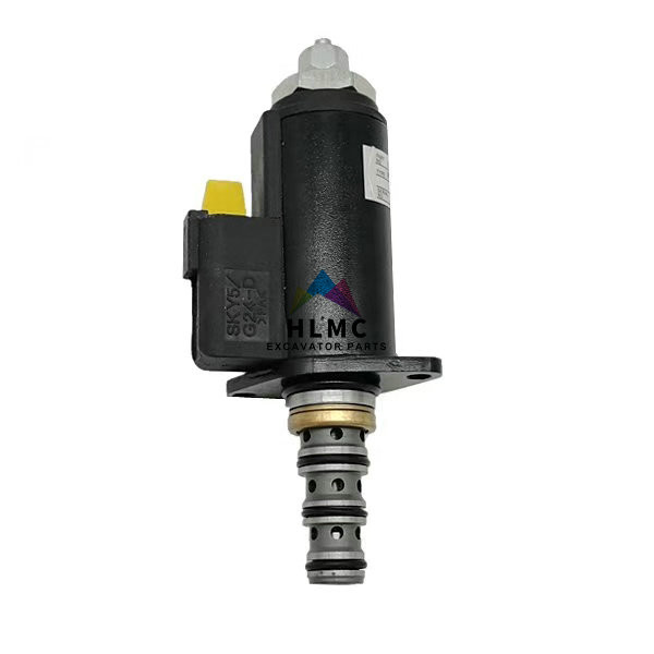 Excavator Replacement Parts KT320B/C Protective Lock Solenoid Valve 121-1491 KWE5K-31/G24D For 320B 320C