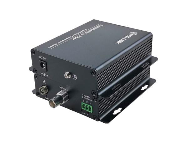 H1channnel HDCVI/TVI/AHD Fiber Video Optic Transmitters Receivers 720P/960P