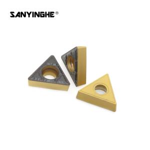Quality TCMT16T308 Slot Carbide Turning Inserts Blade Low Carbon Steel Parts CNC Blade Internal Turning Insert Cutter wholesale