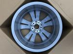 Lightweight ET43 5 Double Spoke 18 Inch Aluminum Rims Grey Himalaya Polished