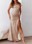 Knee-Length Bridal Night Evening Dresses Ladies Elegant Party Wedding Bridesmaid