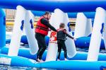 Swimming Pool Inflatable Water Games Equipment With Durable PVC Tarpaulin