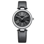Wearproof Women'S Stainless Steel Waterproof Watch 3Pin Design