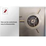 Total Power 4KW Frozen Block Meat Grinder for Commercial Frozen Meat Processing