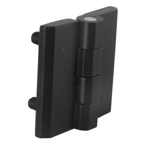 Quality Black Chrome Plated Door Hinges Electrical Size 60mm Panel Screw Type wholesale