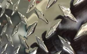 Industrial Polished Five Bar Aluminum Tread Plate AA1060/ AA3003/ AA5052