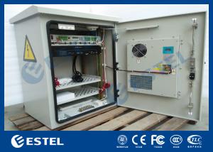 Quality Custom Pole Mount / Wall Mount Metal Enclosure Galvanized Steel BTS Outdoor Cabinet wholesale