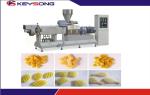 Custom Snack Pellet Production Line 380V 70kw Capacity 150kg / H 27000 X 2000 X