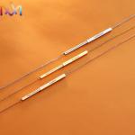 Polished 316L Stainless Steel Womens Engraved Necklace