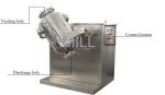 Lab 3d Powder Mixer Pharmaceutical Chemical Industrial Dry Powder Mixing Machine