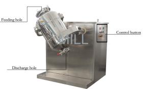 Quality Lab 3d Powder Mixer Pharmaceutical Chemical Industrial Dry Powder Mixing Machine wholesale