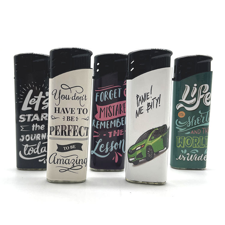 Dongyi Fashion High Quality Customized Sign Plastic Gas Europe Lighter
