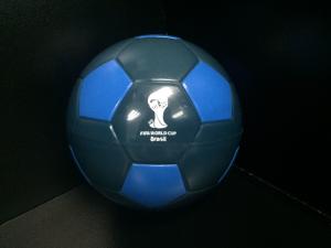 Quality Blue Brazil World Cup football Plastic Toy Figures for Promotion made of ABS wholesale