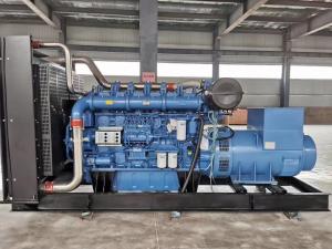 Quality Open Frame 1000kw Generator Set 3ph 1500rpm Diesel Standby Generator wholesale
