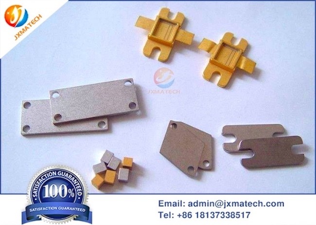 Cuw50-Cuw90 Tungsten Copper Alloy Heat Sinks With Excellent Hermeticity