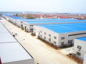 China Prefab Steel Warehouse Buildings / Metal Building Framing Components Fabrication on sale