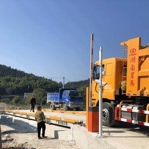 Quality Heavy Vehicle Weighbridge Truck Scale Electronic 60 Ton With Software High Accuracy wholesale