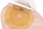 Ostomy Bag Open Pouch Clamp Closure Drainable 15-60mm Beige