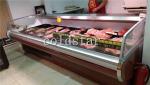 New Design Supermarket Fresh Meat Preservation Showcase Open Display Cooler