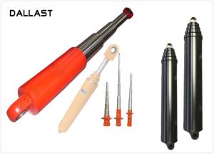Quality 2 3 Stage Telescopic Hydraulic Cylinder , Single Acting Agricultural Farm Hydraulic Ram wholesale