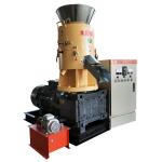 Flat Die Wood Pellet Machine 500KG/Hour With Strong Gearbox
