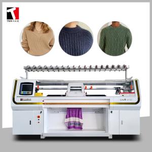 Quality 16 Yarn Feeders Three System Knitting Machine For Sweaters 52 Inch wholesale