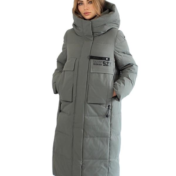 FODARLLOY Mid-length thicken loose warm large size mantel manteau femmes cotton