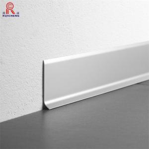 Quality Modern Aluminum Brushed Baseboard Skirting Board Wall Protection wholesale