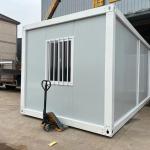 Comfortable Living Space 20ft 40ft Steel Frame Container House with Detachable