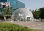 Transparent PVC Cover Geodesic Dome Tents For Wedding / Party 100 - 10000 People