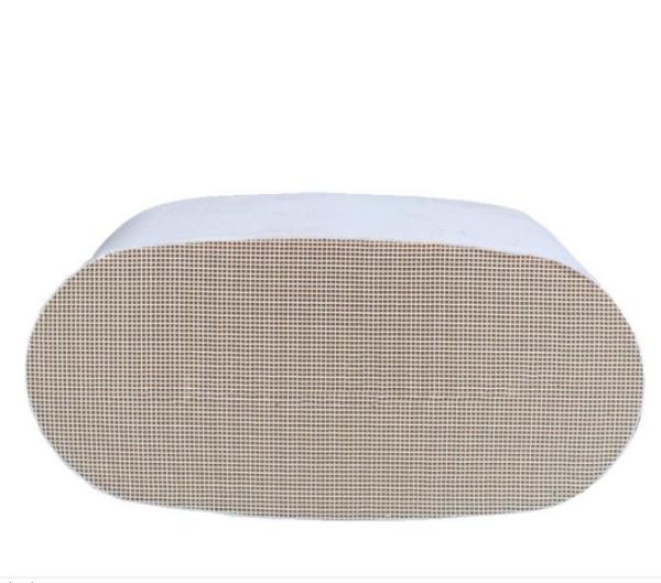 400 Cell Ceramic Catalyst Material Honeycomb Catalytic Converter Ceramic Oval