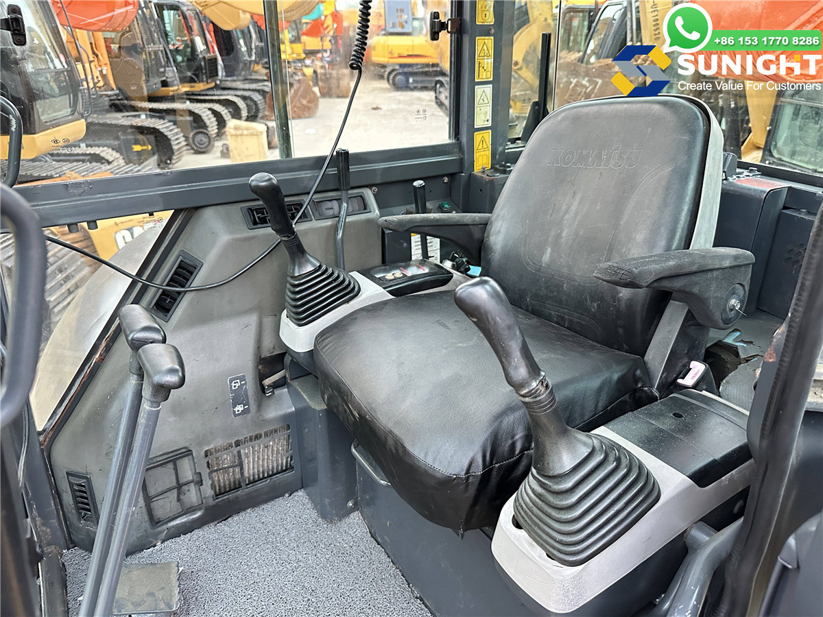 Japanese Second Hand Komatsu PC 55 MR-2 Excavator Used Mini Excavator Komatsu PC55