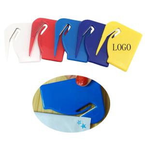 Quality Plastic Paper Knife Letter Opener Cheap Office Gifts Logo customized wholesale