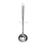 Stianless steel Slotted skimmer soup scoop for kitchen cooking tool