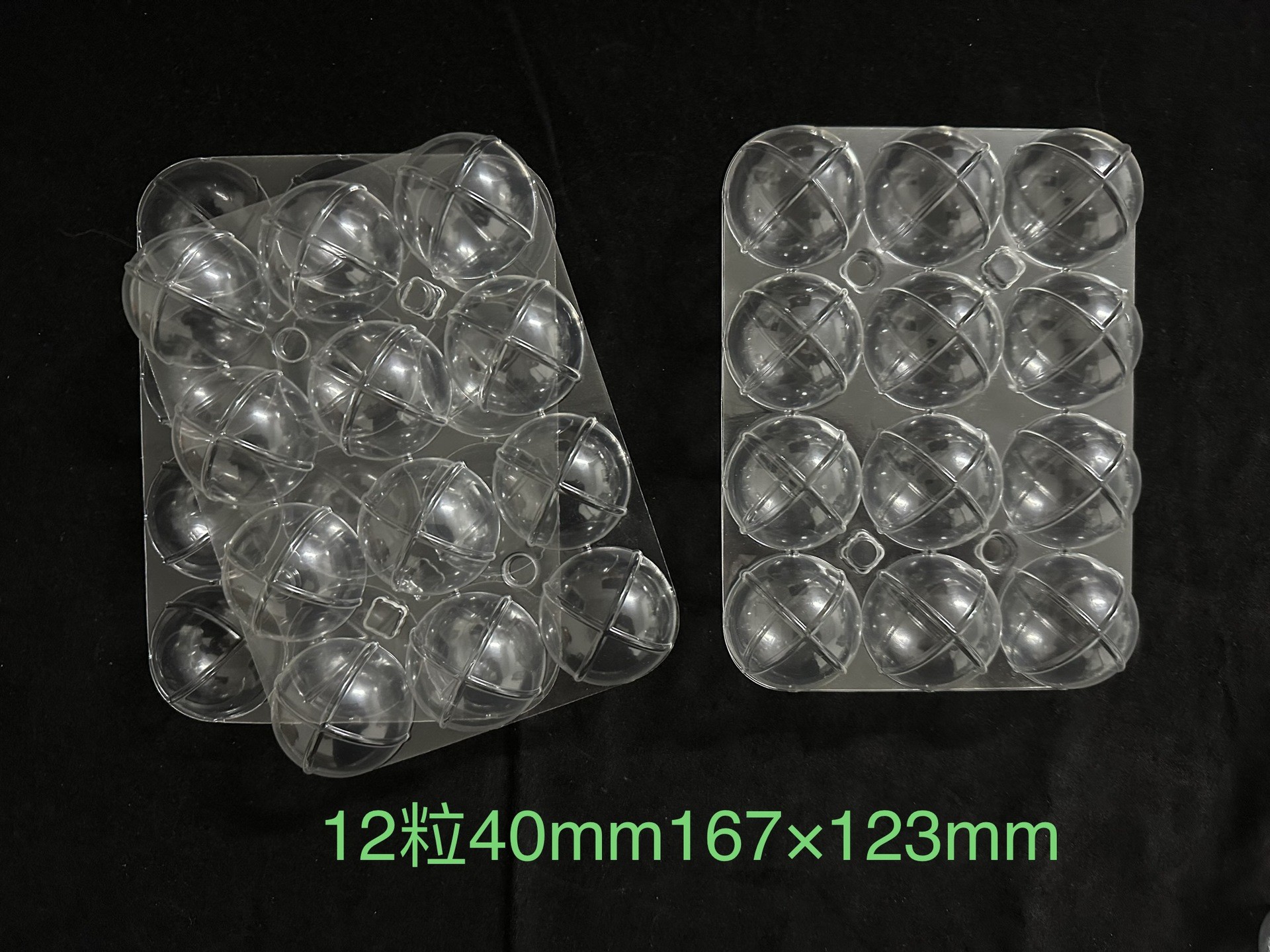 Custom Blister Transparent 54 Cavity Pet Berry Fruit Clamshell Box Disposable Yangmei Fruit Clear Plastic Container Packing Box
