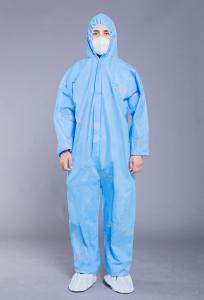 Quality AAMI LEVEL 3 Sms Nonwoven Disposable Coveralls Blue wholesale