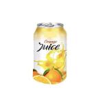 350ml Pet Can Carbonated Beverage Bottling for Fruit Flavor Carbonated Soft
