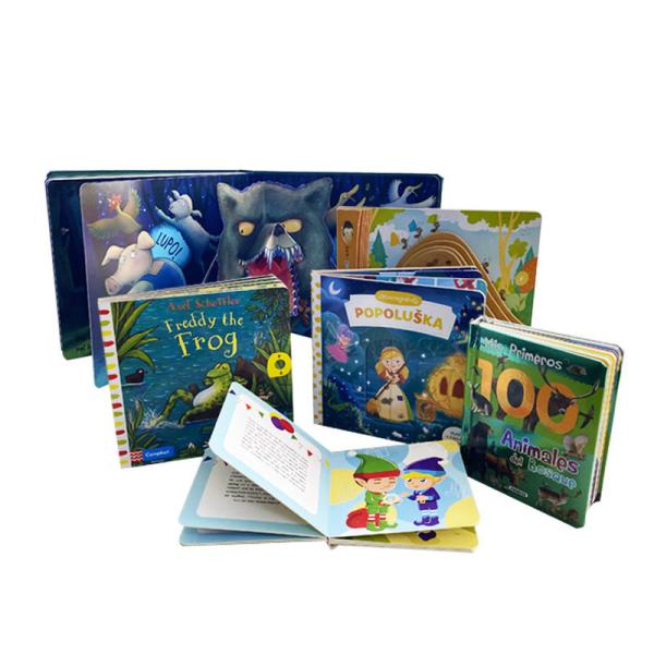 200gsm 250gsm 300gsm Hardcover Kids Book Printing Publishing Custom Book